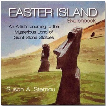Easter Island Sketchbook by Susan Sternau, front cover