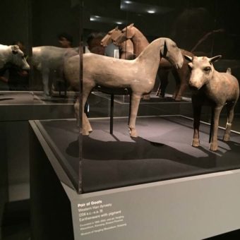 Goats with Pigs & Horses, animals of ancient chinese art