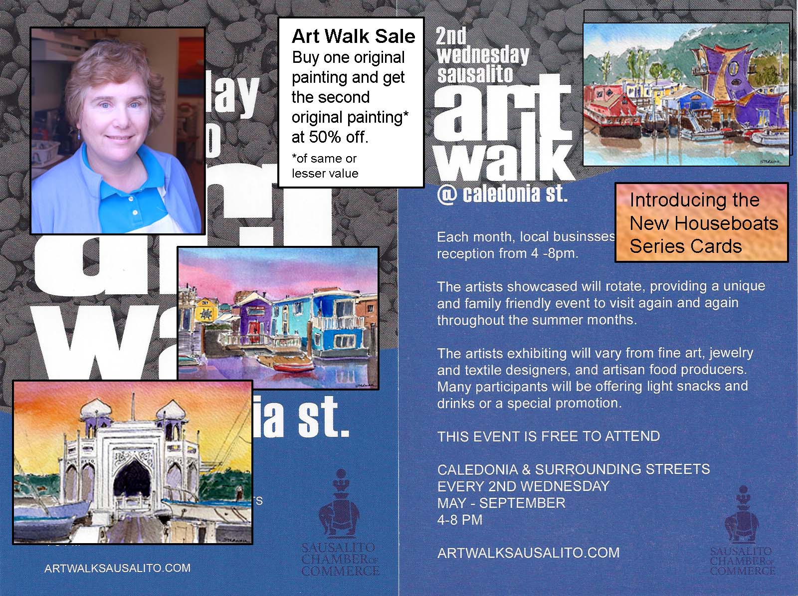 September 13 ART WALK event sat Susan Sternau Studios