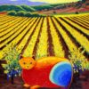 Wine Country Cat 1 oil painting by Susan Sternau