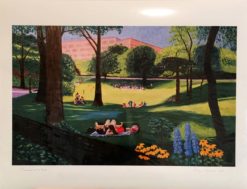Summer in the Park , print front by Susan Sternau