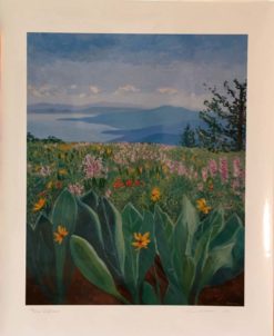 Tahoe Wildflowers print front by Susan Sternau