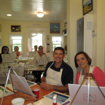 Team Building Painting Class
