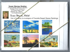 Favorite Desert Scenes Paintings by Susan Sternau_ back