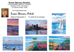 Best of Sausalito 2 Cards Box Insert, by Susan Sternau
