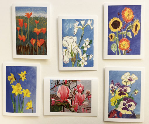 California Flowers Card Box Cards by Susan Sternau