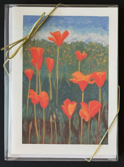 California Flowers Card Box by Susan Sternau