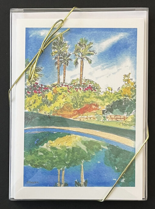 California Pools Card Box by Susan Sternau