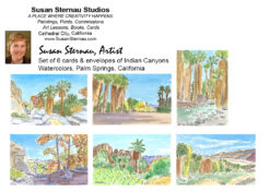 Indian Canyons Card box by Susan Sternau