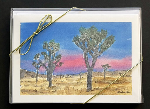 Joshua Tree Card Box front by Susan Sternau