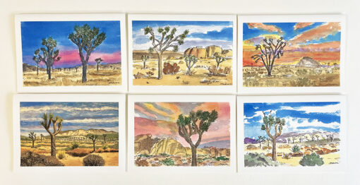 Joshua Tree Card Box cards by Susan Sternau