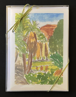 Palm Canyon Card Box front by Susan Sternau
