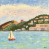 Sausalito Hills with Golden Gate 2 Mini Oil