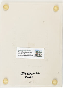 Castro Theater at Sunset large tile back by Susan Sternau