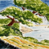 Sausalito View Large Tile by Susan Sternau