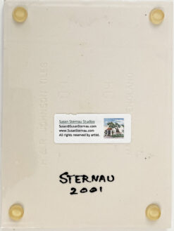 Tiffany Window large tile back by Susan Sternau